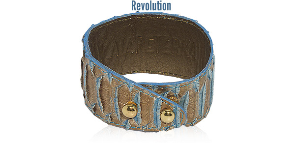 Kaia Peterka Revolution Leather Cuffs